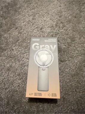MINISO Gray Portable Handheld Fan